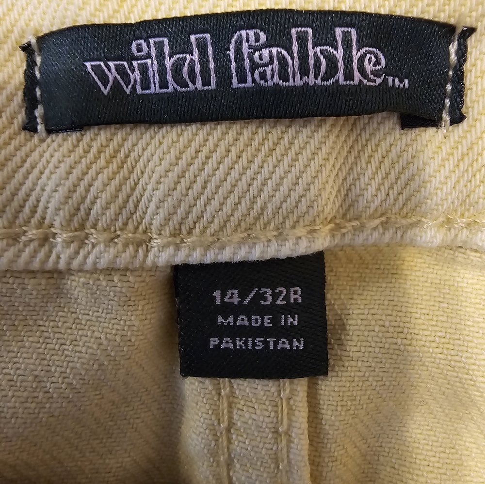 #446 Wild fable women's highest rise Bermuda jeans shorts - Picture 6 of 8